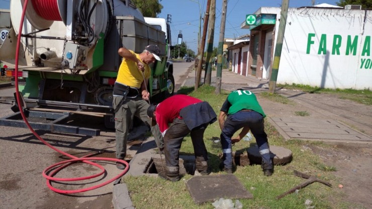 Operativos de saneamiento hidráulico